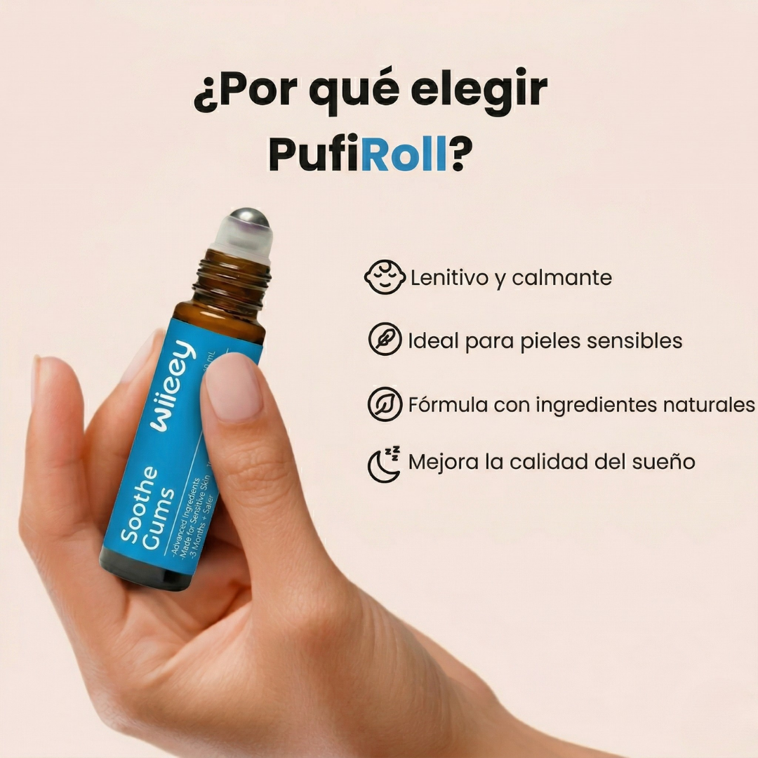 PufiProtect™ - PufiRoll | Wiieey Roll-on calmante para la dentición